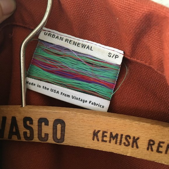 Urban Renewal Crop Jacket in Rust - Picture 3 of 3